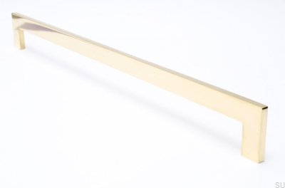 Clean Cut furniture handle 432 Gold Brass Polished Unpainted