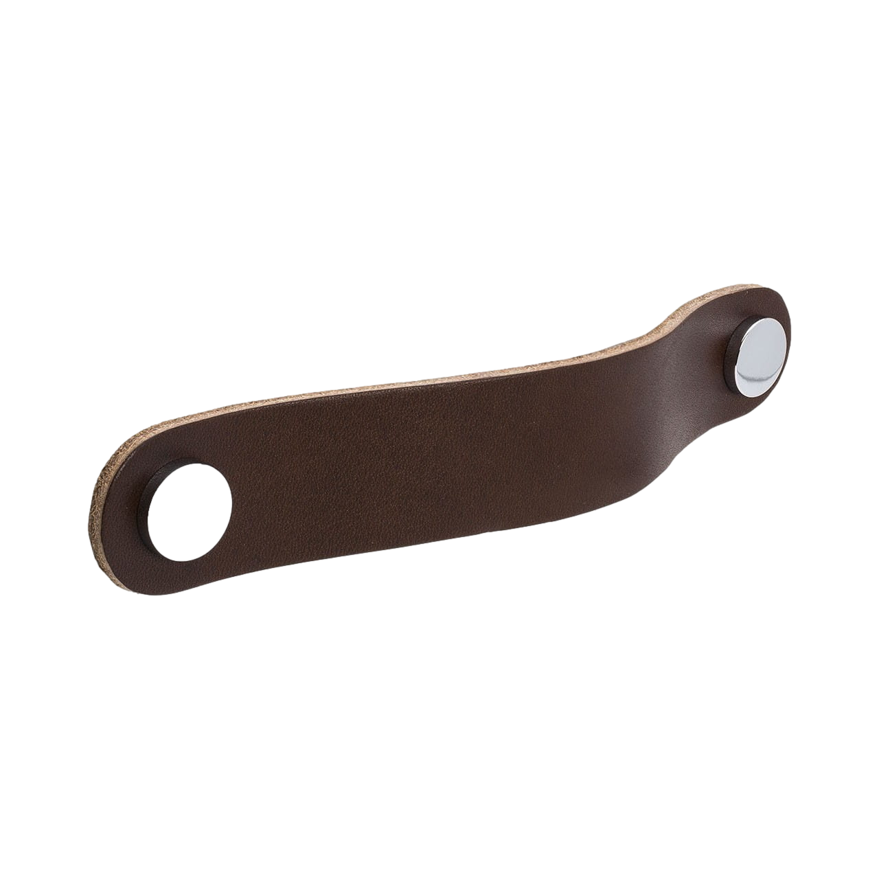 Zdjęcie przedstawia uchwyt meblowy podłużny z serii Loop Round od Beslag Design