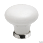 Zdjęcie produktowe gałki 24136 porcelanowej niklowej