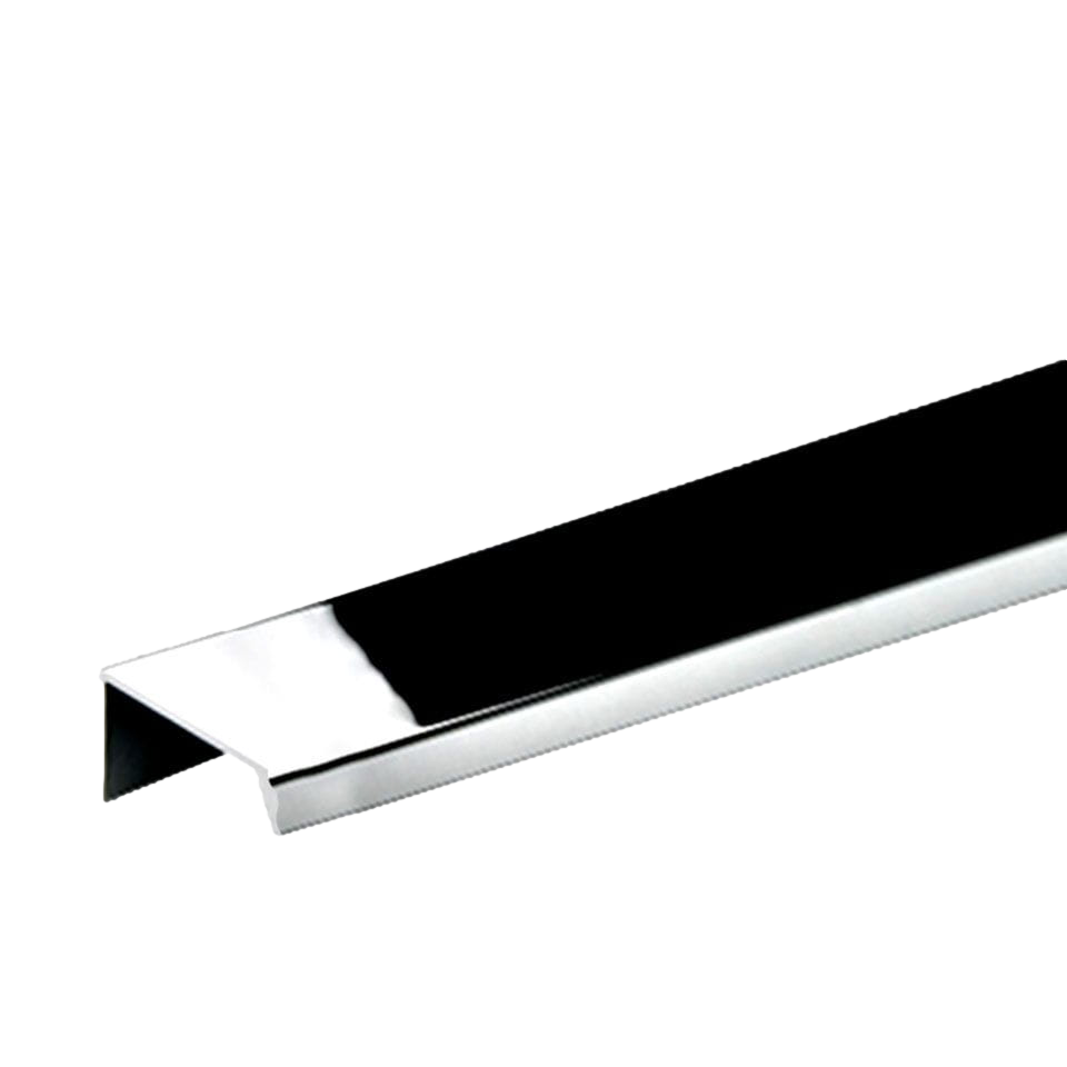 Zdjęcie produktowe uchwytu slim 25 srebrnego chrom polerowany