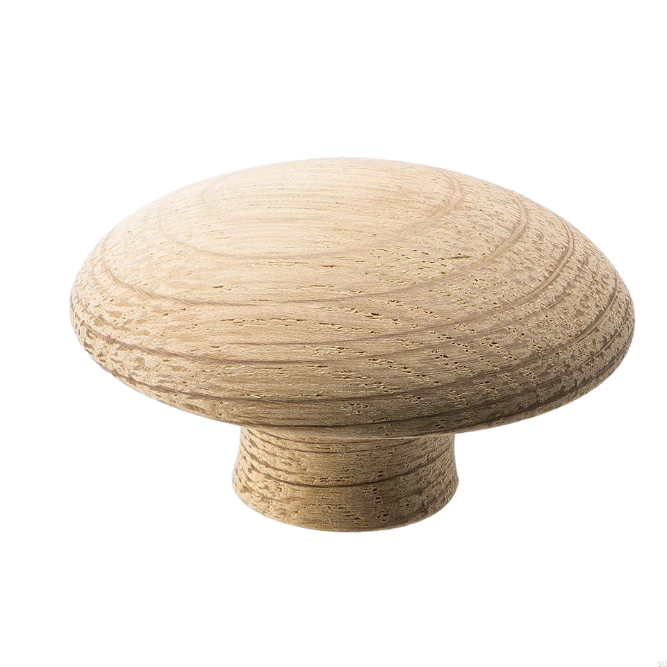 Zdjęcie produktowe gałki Mushroom dębowej