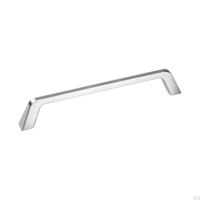 Long furniture handle Form 160 Brushed silver