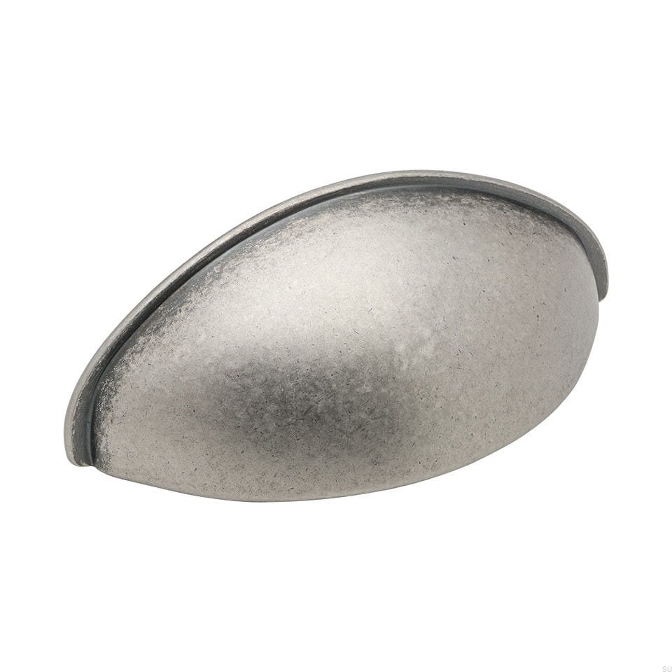 Zdjęcie produktowe uchwytu 2532 64  postarzanego srebrnego