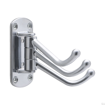 Wall hanger Lyr Brushed chrome