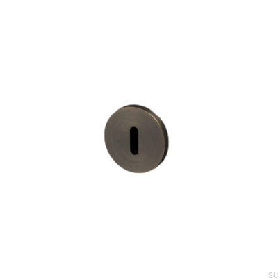 Traditional Straight Sign 27 mm Brass Burnt Bronze