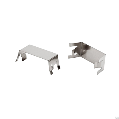Ledye Silver Mounting Clip (2 pieces)