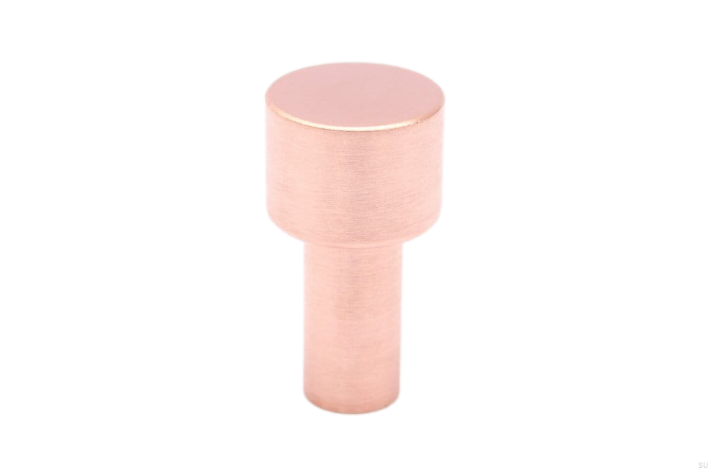 Wieszak Gałka Dot 33 miedź szczotkowana