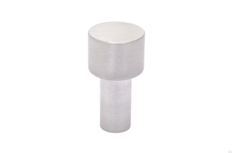 Wieszak Gałka Dot 33 szczotkowane aluminium