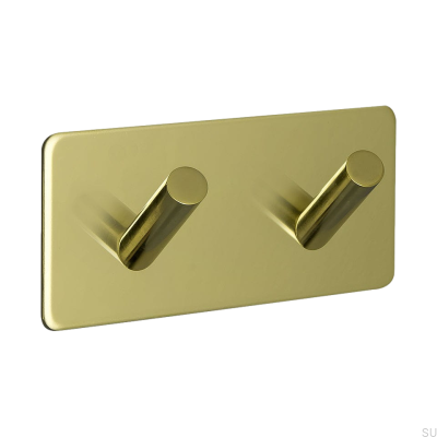 Base 200-2 wall hanger Polished gold