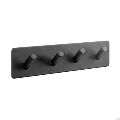 Base 200-4 wall hanger Metal black