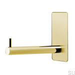 uchwyt na papier toaletowy złoty