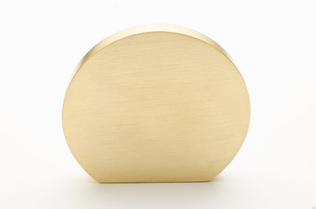 Gałka Globe 50 mosiądz szczotkowany