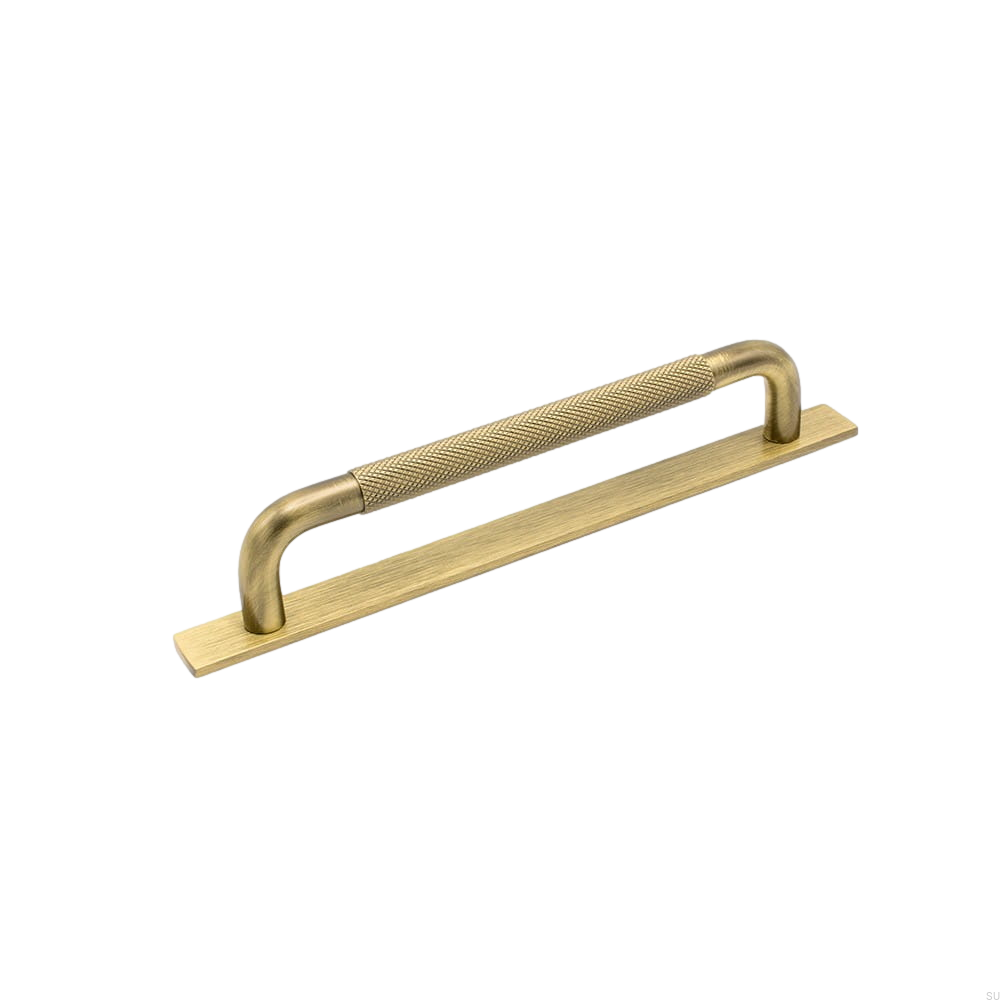 Uchwyt podłużny Helix 160mm, antyczny brąz z podkładką