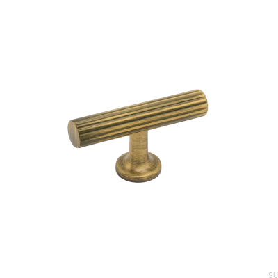 T-Bar Portland furniture knob Antique bronze