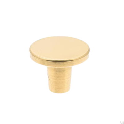 Furniture Knob Rivet (20) Polished and Lacquered Brass