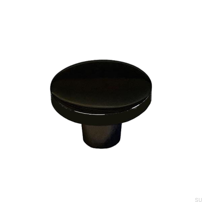 Furniture knob Rivet 20 Metal black