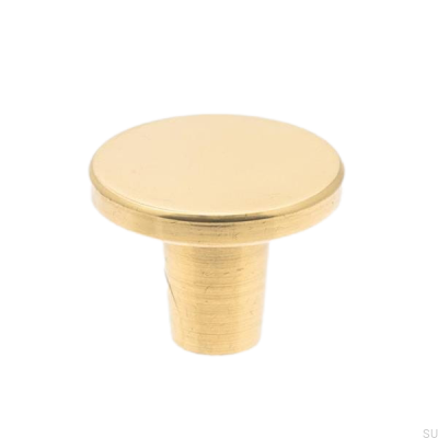 Furniture Knob Rivet (25) Polished and Lacquered Brass