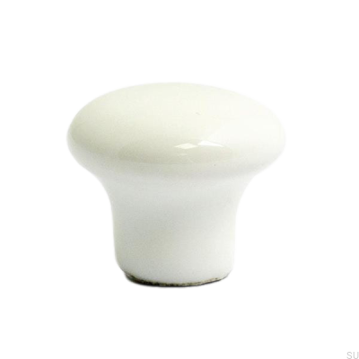 Furniture knob 1002 32 Porcelain white
