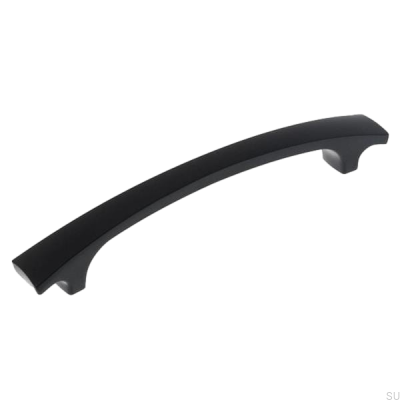 Elongated furniture handle 1300 Metal black