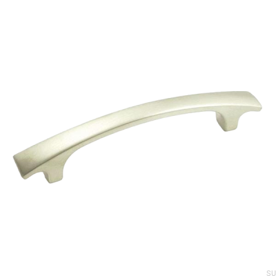 Long furniture handle 1301 128 Brushed nickel