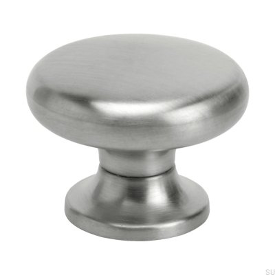 Furniture Knob 8701 Silver Metal (Inox Look)