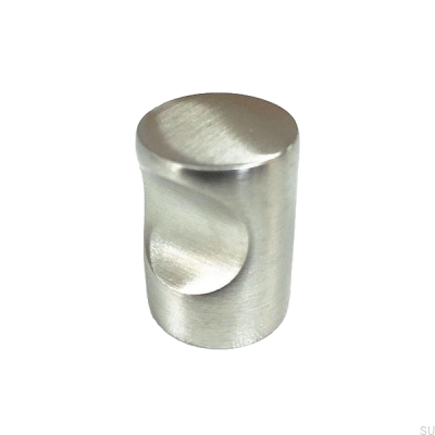 Furniture Knob 153 Brushed Silver