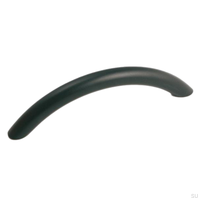 Elongated furniture handle 3499 96 Metal black
