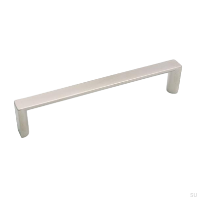 Long furniture handle 4019 128 Brushed nickel