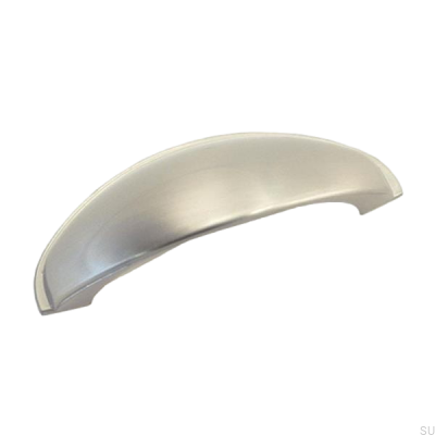 Shell furniture handle 4438 Polished nickel