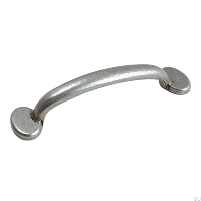 Oblong furniture handle 4445 Antique black