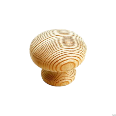Furniture Knob 4460 30 Wooden Pine Unvarnished