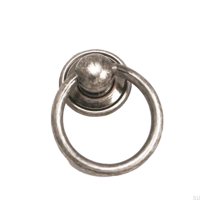 Round furniture handle 5210 36 Antique black