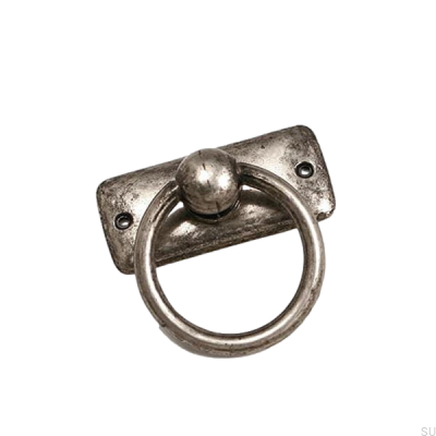 Elongated furniture handle 5211 Antique black