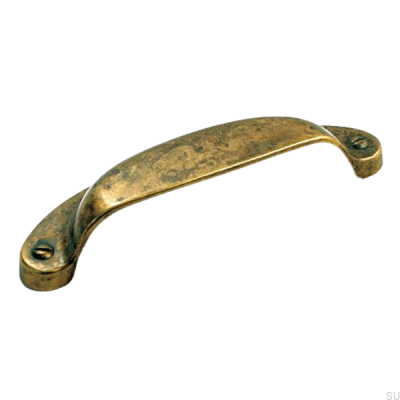 Shell furniture handle 5283 96 Antique bronze