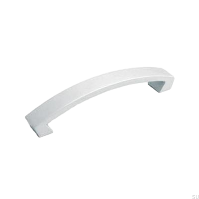 Elongated furniture handle 6041 Aluminum