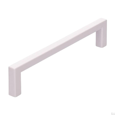 Elongated furniture handle 6200 128 White