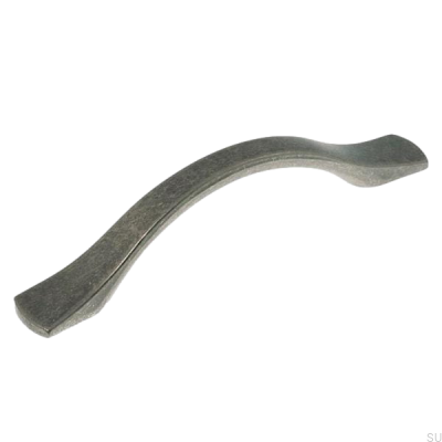 Elongated furniture handle 7155 96 Antique black