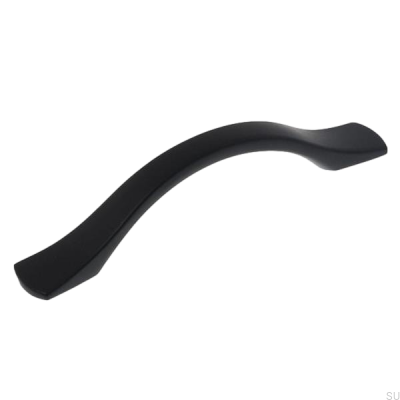 Elongated furniture handle 7155 96 Metal black