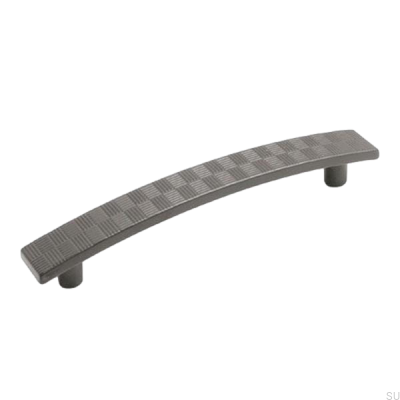 Elongated furniture handle 7191 96 Metal black