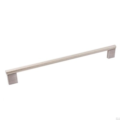 Long furniture handle Graf Mini 256 Silver