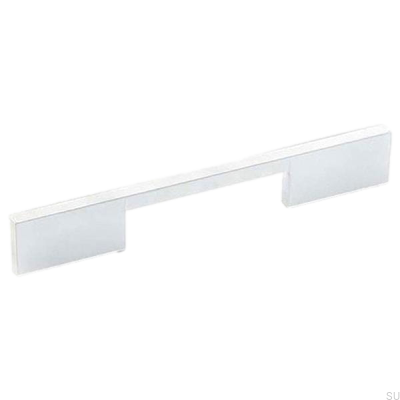 Oblong Furniture Handle 7571 128 White