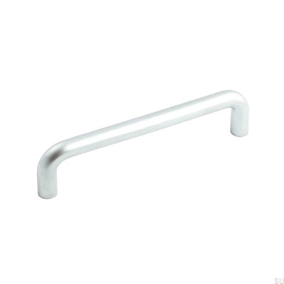 Lengthwise furniture handle 8938 Brushed chrome