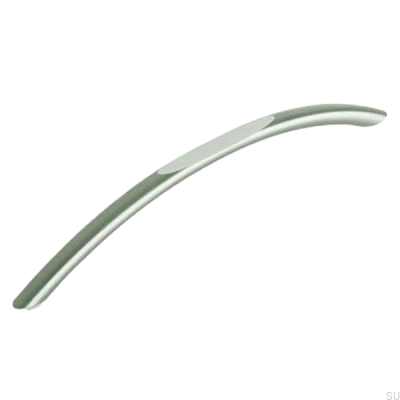 Elongated furniture handle 9060 192 Silver