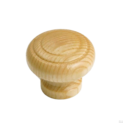 Furniture knob 9255 37 Wooden pine