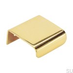 Zdjęcie produktowe uchwytu lip 40 złotego mosiężnego