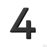 Zdjecie numeracji domu cyfra 4