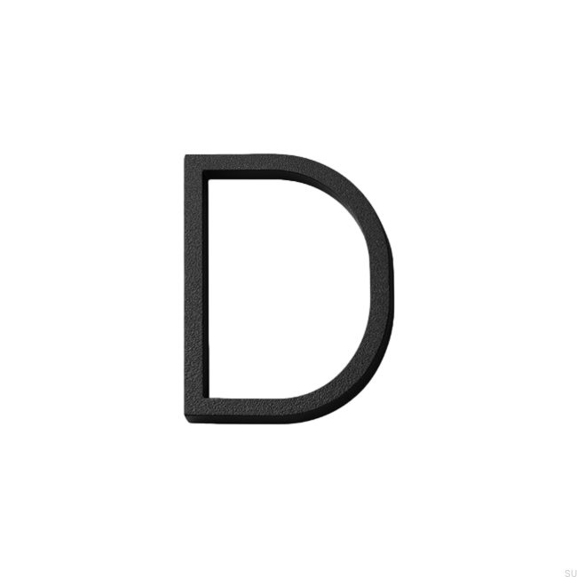 Zdjecie numeracji domu litera D