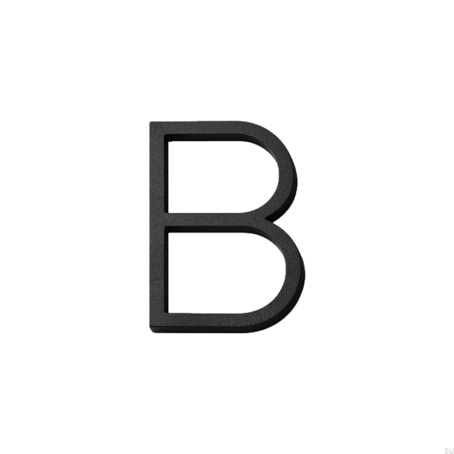 Zdjecie numeracji domu litera B