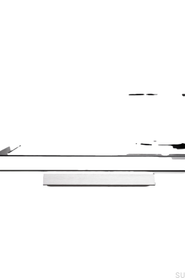 Bench 160 Aluminium Brushed Edge Furniture Handle