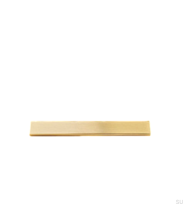 Hammer 32 Metal Brushed Gold Elongated Furniture Handle